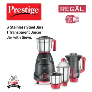 regal mixer grinder with 4 jars