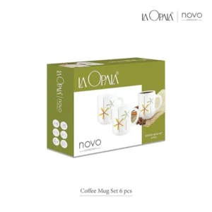 coffee mug set cleo 6 pcs