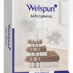 bath carnival 6pc towel set