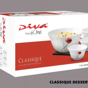 classique dessert set of 7 pcs