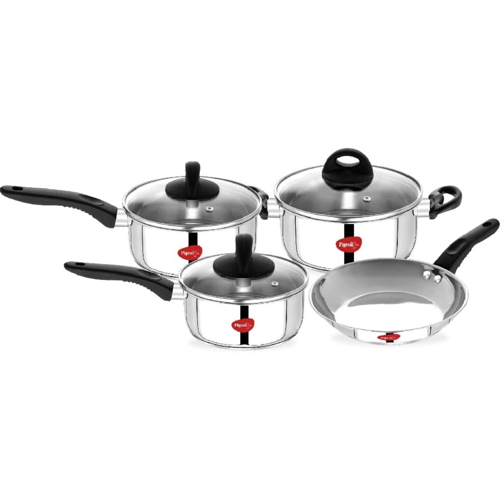 essential 7 pcs stainless steel gift set