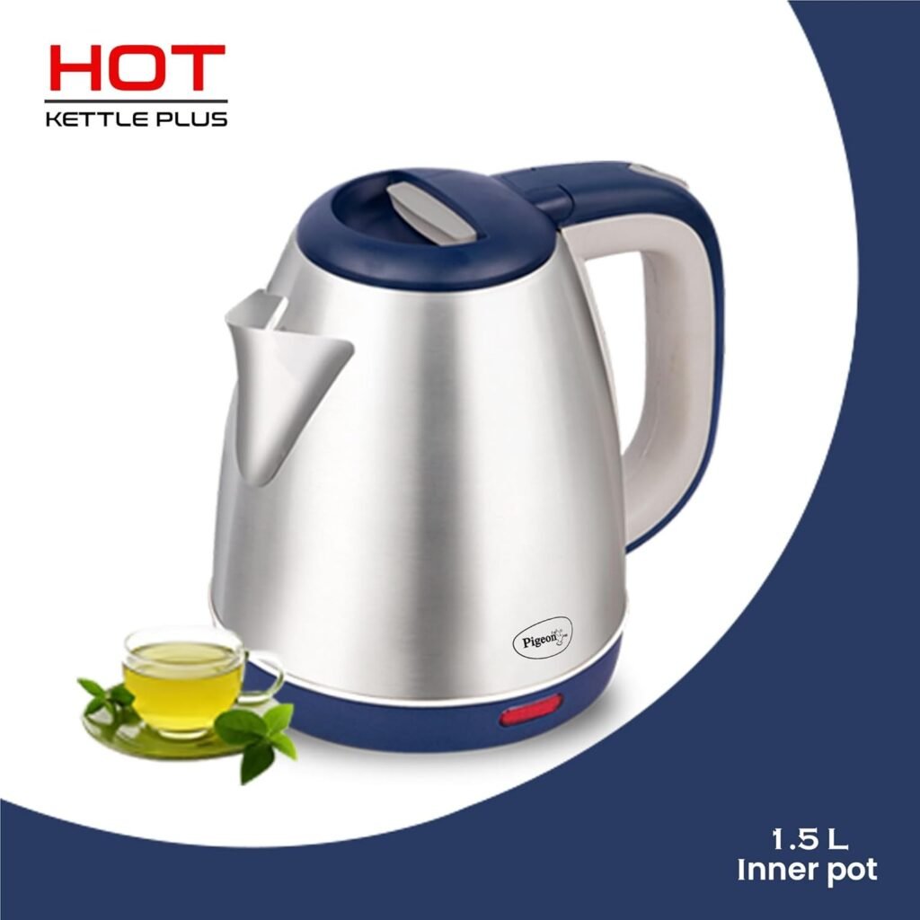 1.5 litre hot kettle plus blue