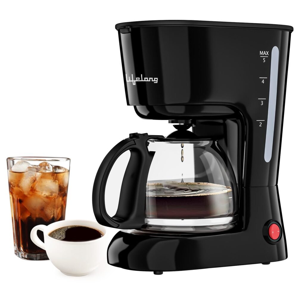 drip coffee maker for 5 cups