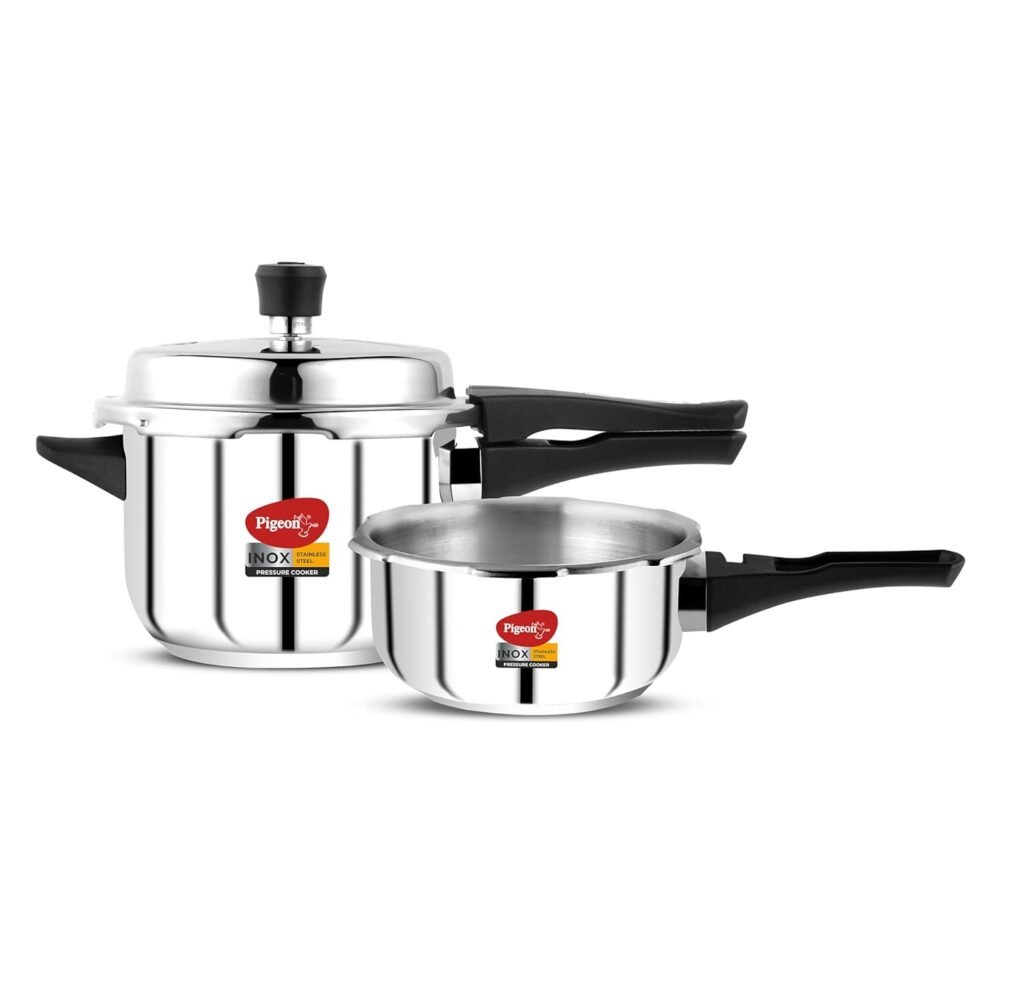 Pigeon mini combi outer lid ib stainless steel (3.5 litre+5 litre)