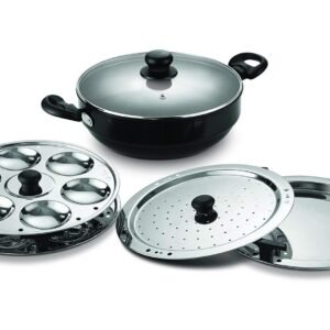 hard anodised multi kadai 280