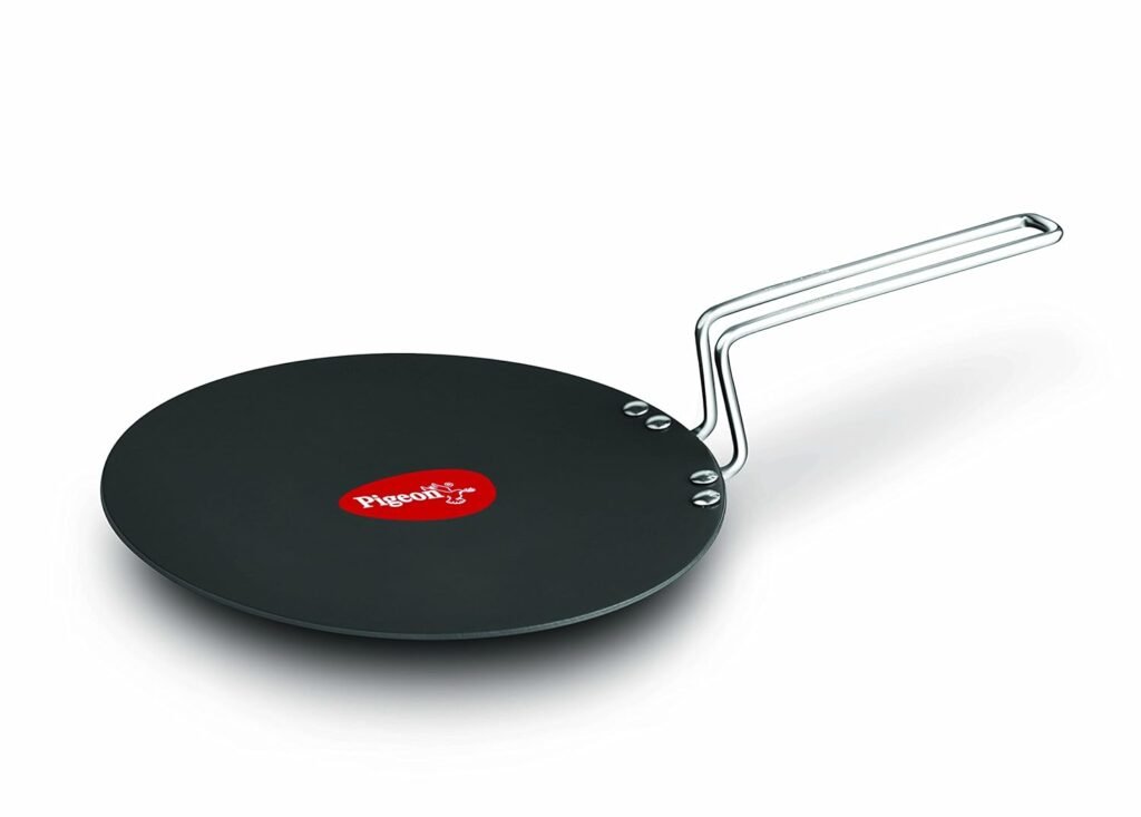 hard anodised titanium concave tawa 230 4 mm