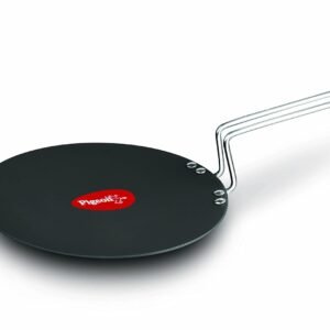 hard anodised titanium concave tawa 230 4 mm