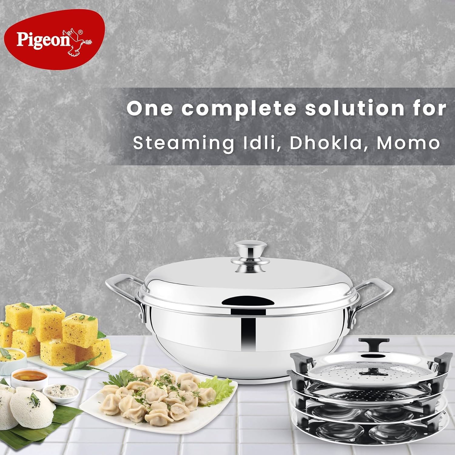 stainless steel steelo multi kadai 280 with sandwich bottom stainless steel steelo multi kadai 280 with sandwich bottom