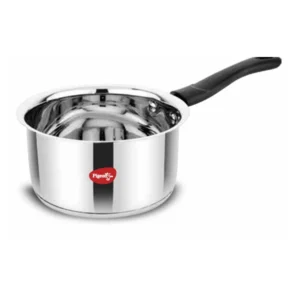 stainless steel steelo sauce pan 10" with sandwich bottom