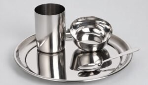 ss dinner set of 4 pcs