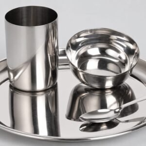ss dinner set of 4 pcs