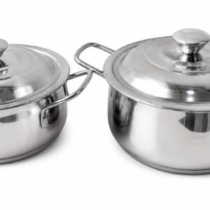 ss handi with lid set of 2 pcs