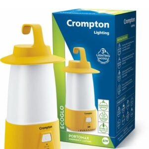 portomax emergency lantern 6w rechargeable