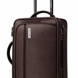 majestic croco small trolley bag