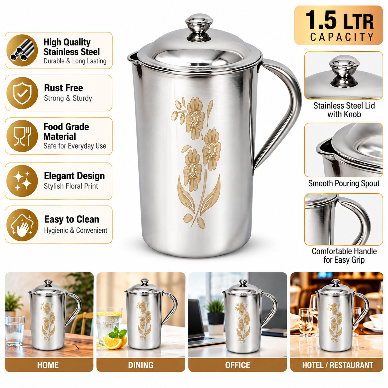 stainless steel jug feature showcase stainless steel jug feature showcase